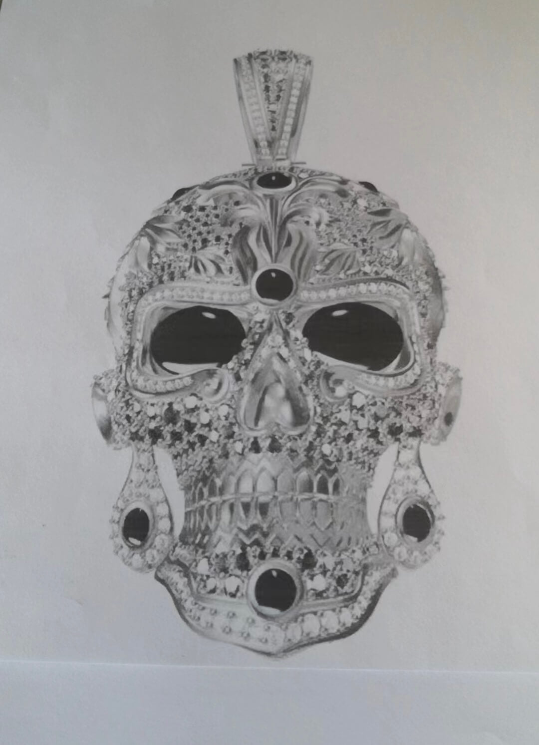 handmade skull